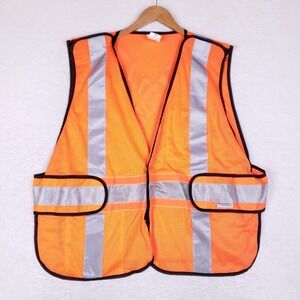 3M Scotchlite Hi-Vis Reflective Safety Vest L-XL Orange
